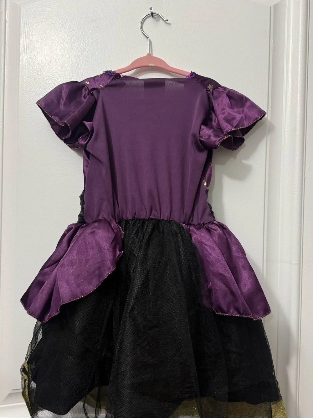 Wonder Nation Purple Haunted Castle Halloween Costume Dress Girls Size S (6X)